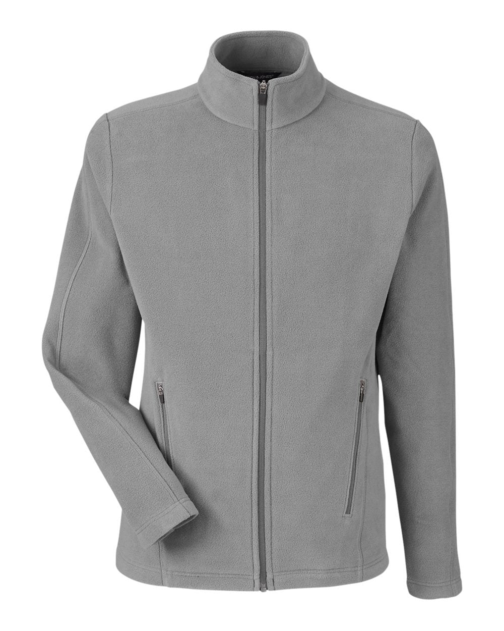 Men's CrownLux Performance® Fleece Full-Zip Jacket - Front - B705B2133 - Graphite
