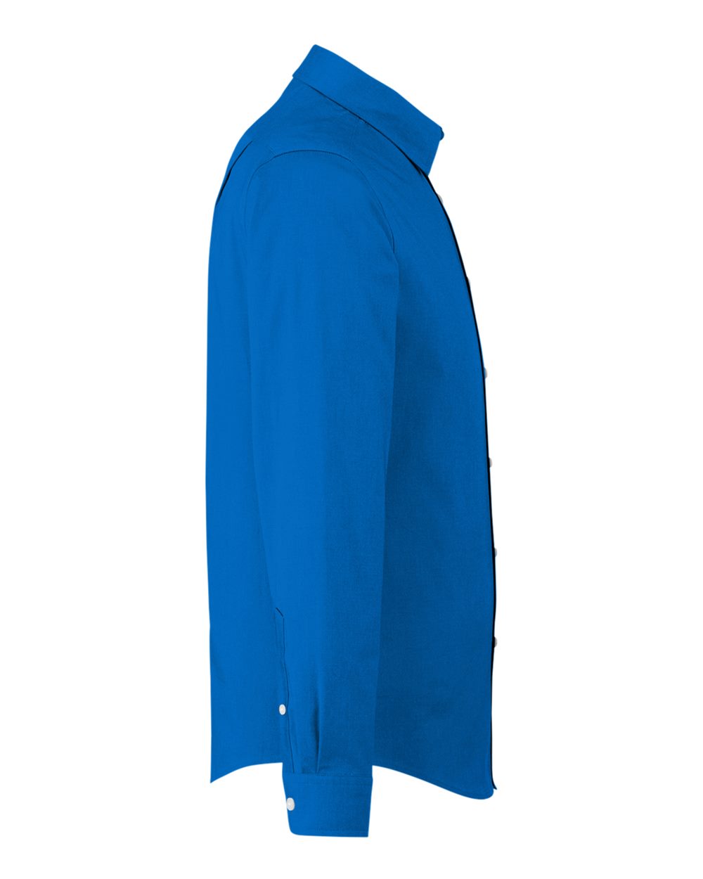 Men's CrownLux Performance® Spencer Poplin Dress Shirt - DirectSide - B669B2253 - French Blue Melange