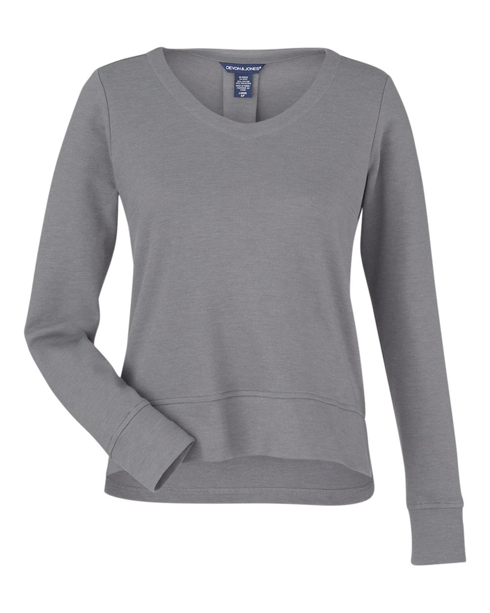 Women's New Classics® Charleston Pullover - Front - B668B2132 - Graphite Melange
