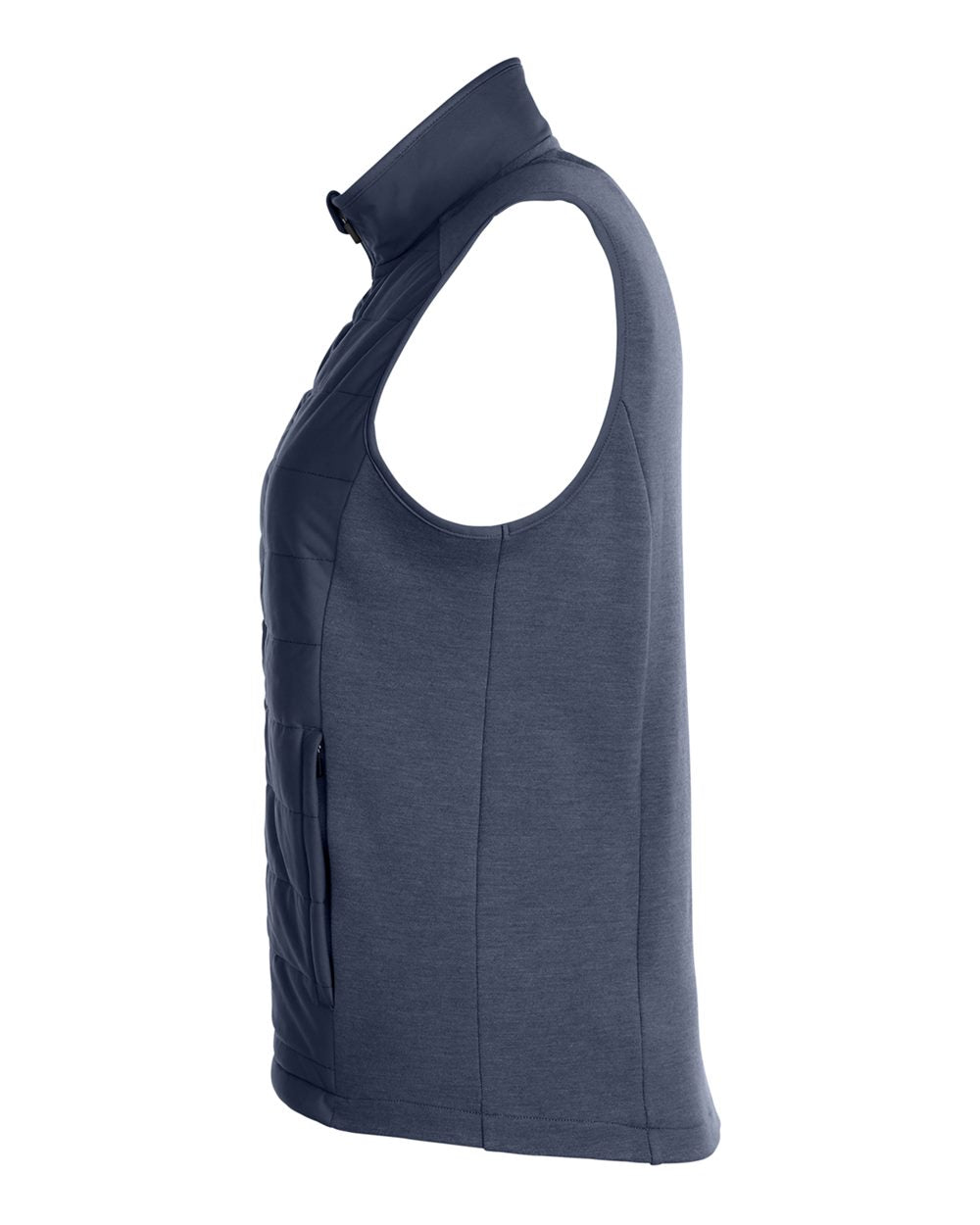 Women's New Classics® Charleston Hybrid Vest - DirectSide - B700B2652 - Navy Melange/ Navy