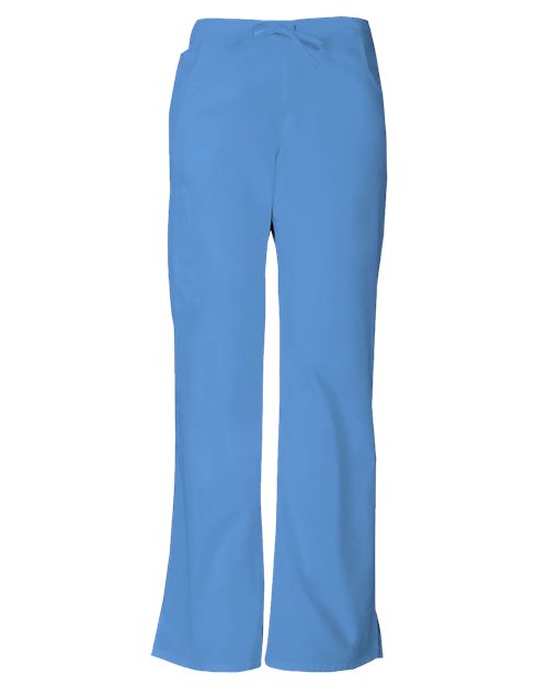 Women's Mid Rise Drawstring Cargo Pants - styleImage