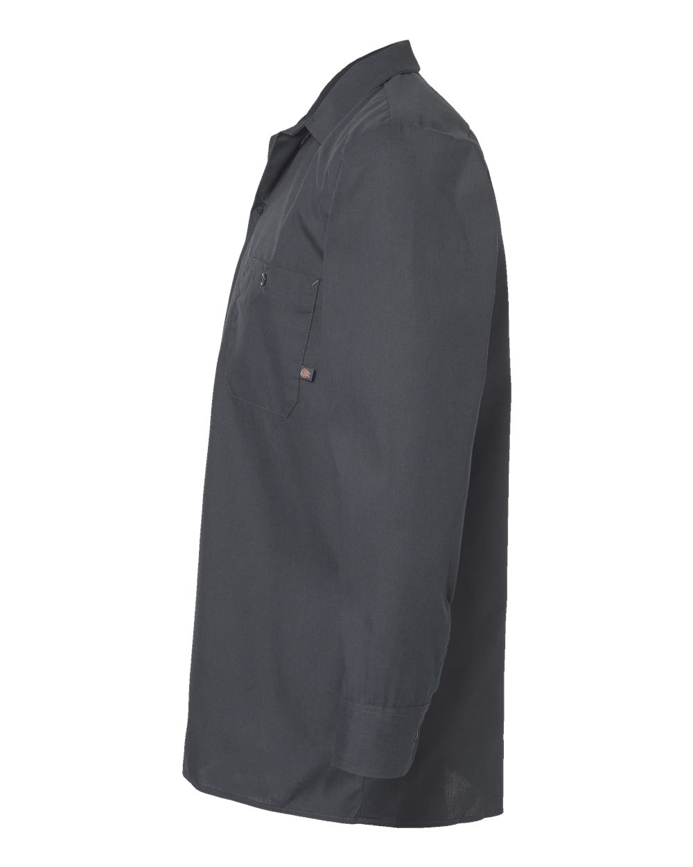 Men's Industrial Long Sleeve Work Shirt - DirectSide - B09830093 - Dark Charcoal