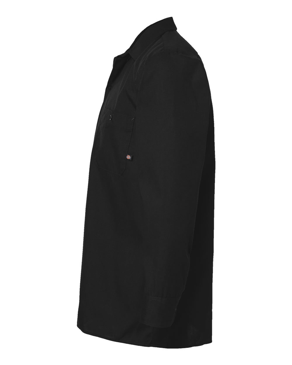 Men's Industrial Long Sleeve Work Shirt - DirectSide - B09830503 - Black
