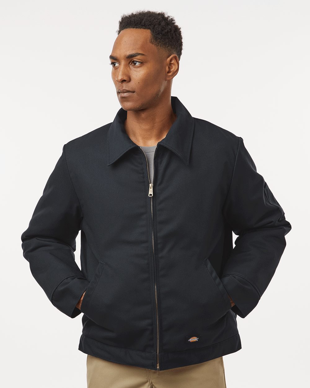 Unisex Insulated Industrial Eisenhower Jacket - styleImage