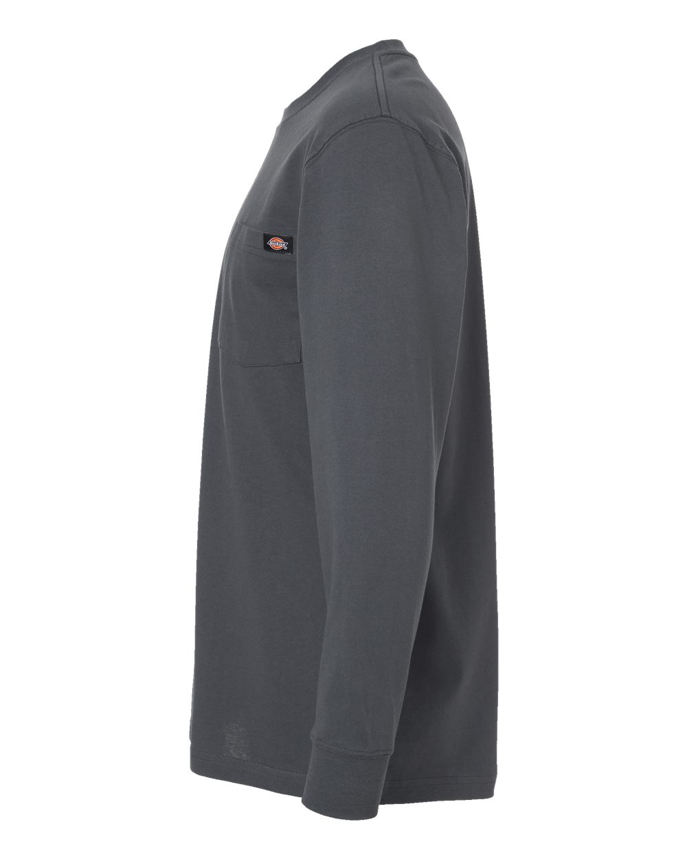 Men's Traditional Heavyweight Long Sleeve T-Shirt - DirectSide - B08130093 - Charcoal