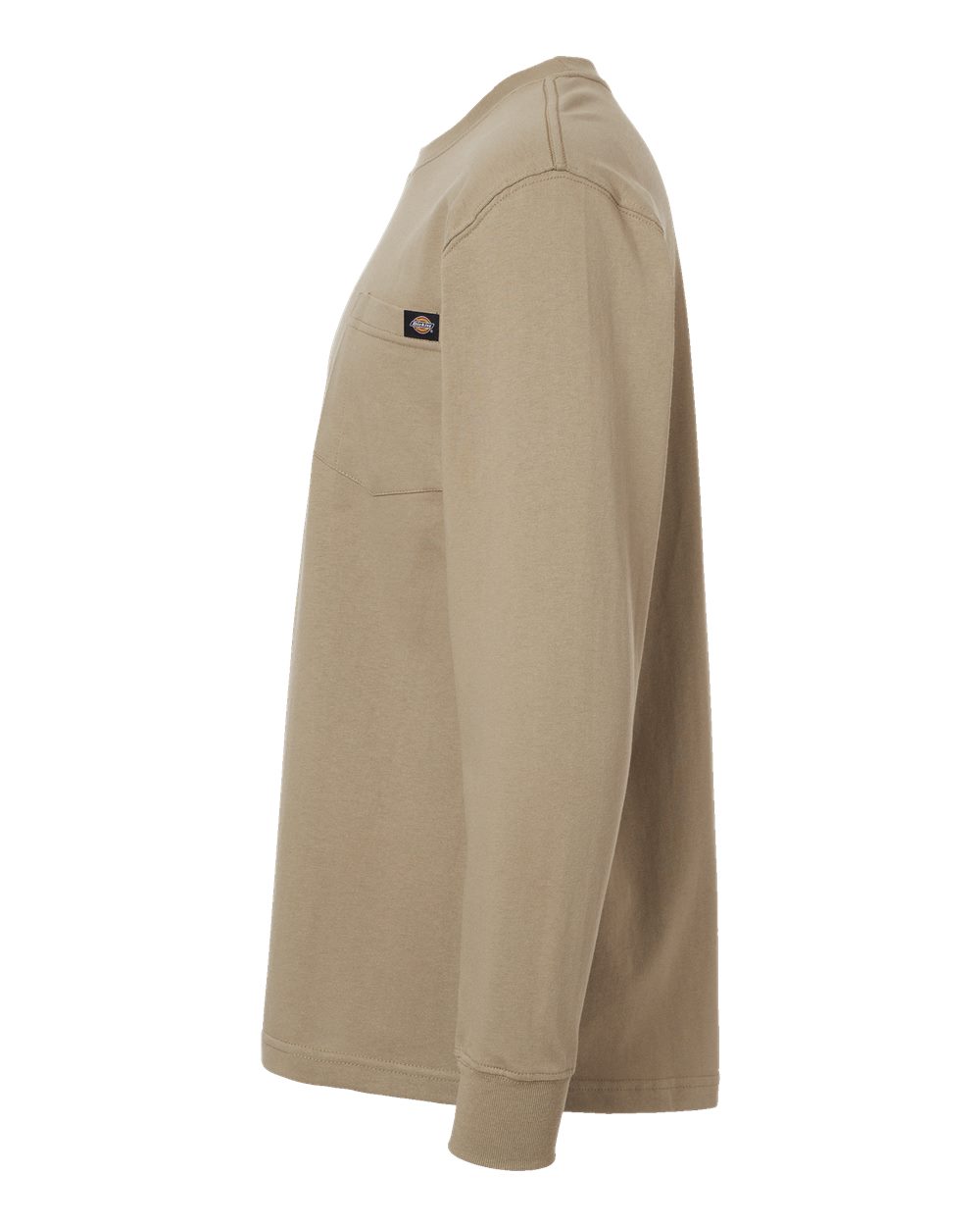 Men's Traditional Heavyweight Long Sleeve T-Shirt - DirectSide - B08130733 - Desert Sand