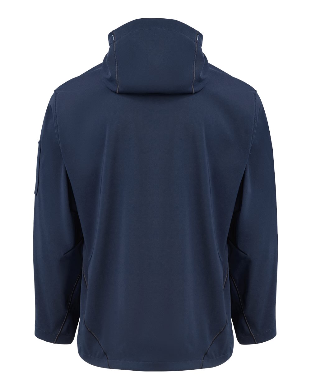 Men's Protect Hooded Jacket - Back - B11330862 - Dark Navy