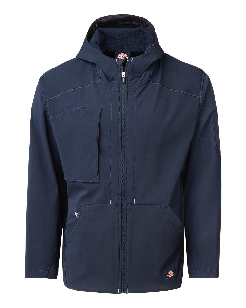 Men's Protect Hooded Jacket - Front - B11330862 - Dark Navy