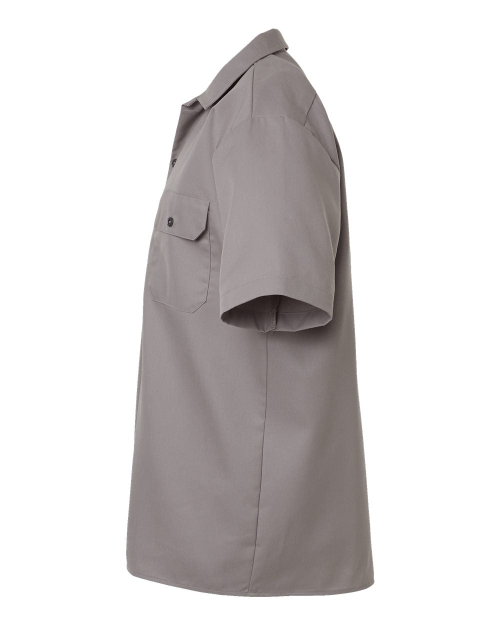 Men's Short Sleeve Work Shirt - DirectSide - B61630353 - Silver Grey