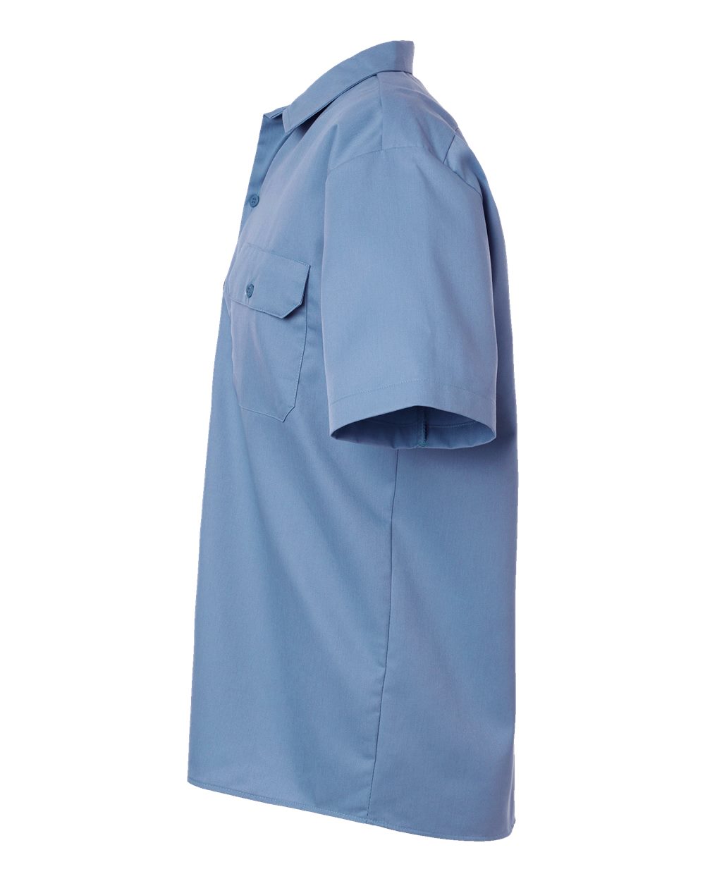 Men's Short Sleeve Work Shirt - DirectSide - B61630483 - Gulf Blue