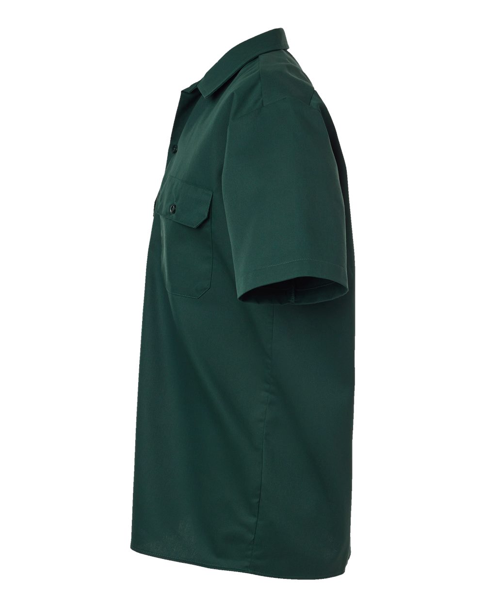 Men's Short Sleeve Work Shirt - DirectSide - B61630543 - Hunter Green