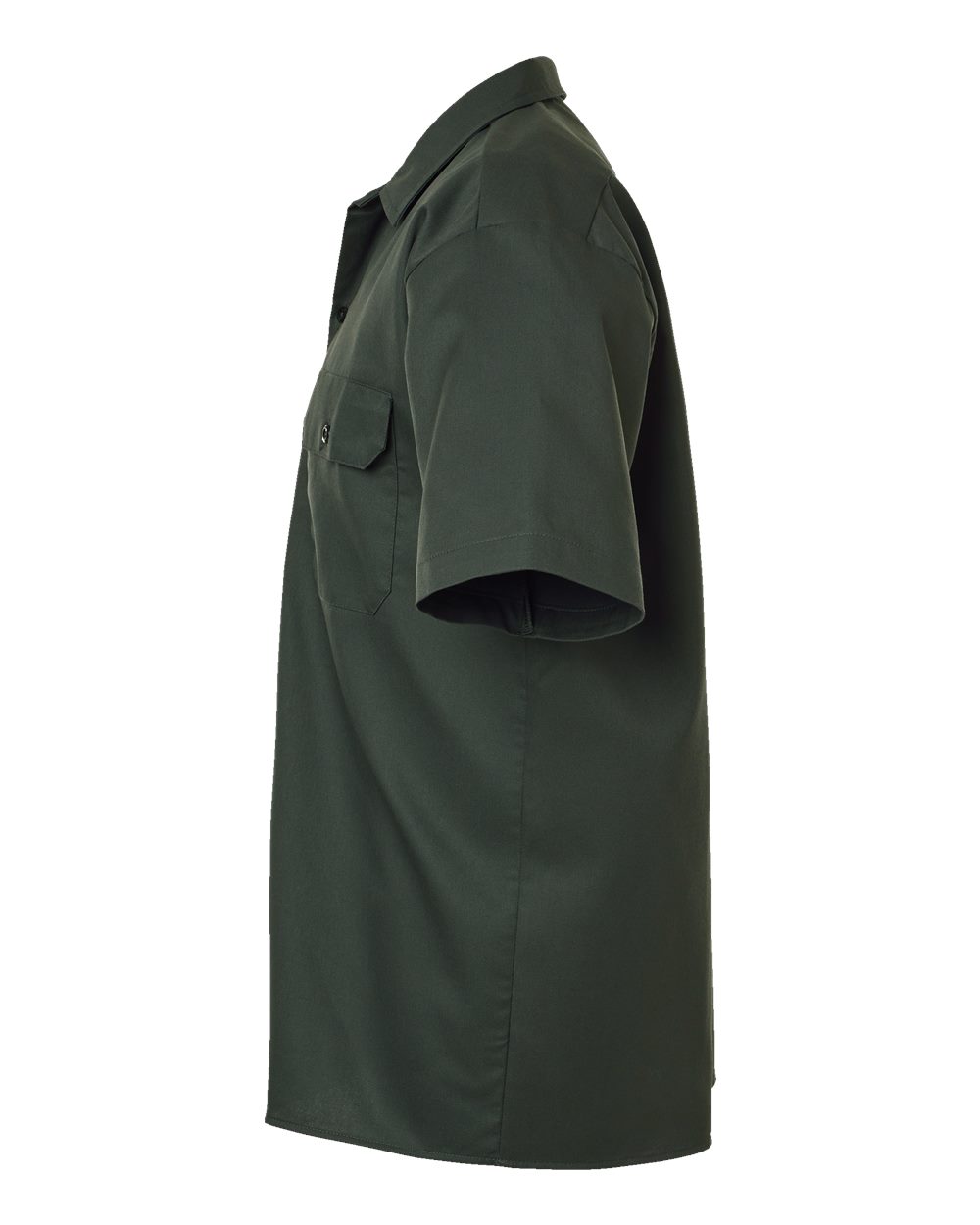 Men's Short Sleeve Work Shirt - DirectSide - B61630643 - Olive Green