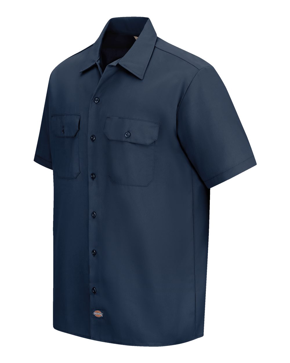 Men's Short Sleeve Work Shirt - DirectSide - B61630653 - Navy