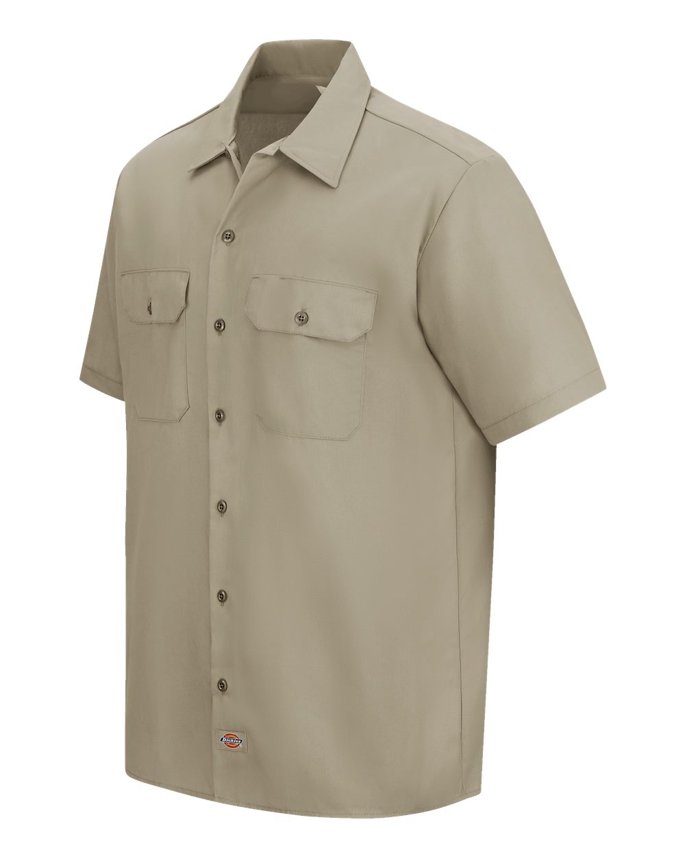 Men's Short Sleeve Work Shirt - DirectSide - B61630733 - Desert Sand