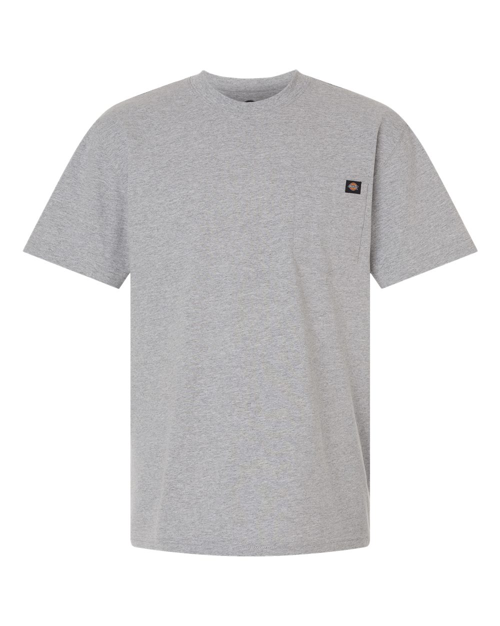 Men's Traditional Heavyweight T-Shirt - Front - B64130583 - Heather Grey
