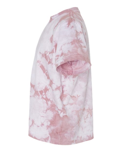 Toddler Crystal Tie-Dyed T-Shirt - DirectSide - B03714303 - Rose Crystal