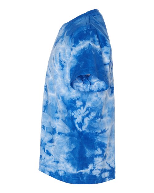 Toddler Crystal Tie-Dyed T-Shirt - DirectSide - B03714753 - Royal