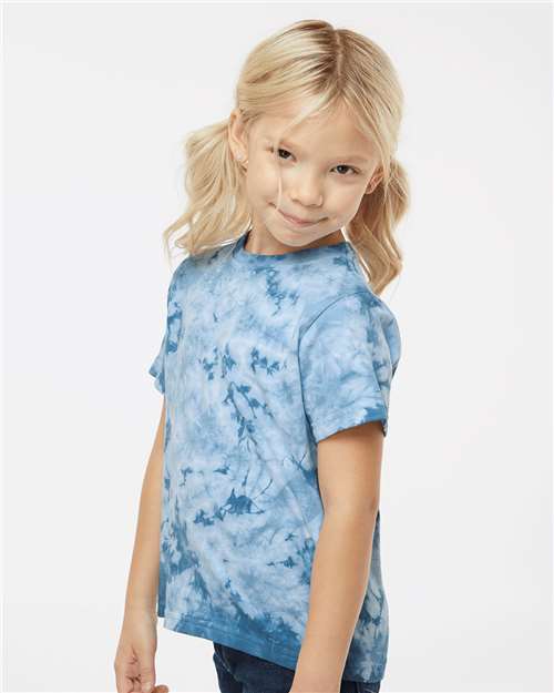 Toddler Crystal Tie-Dyed T-Shirt - OnModelSide - B03714254 - Manhattan