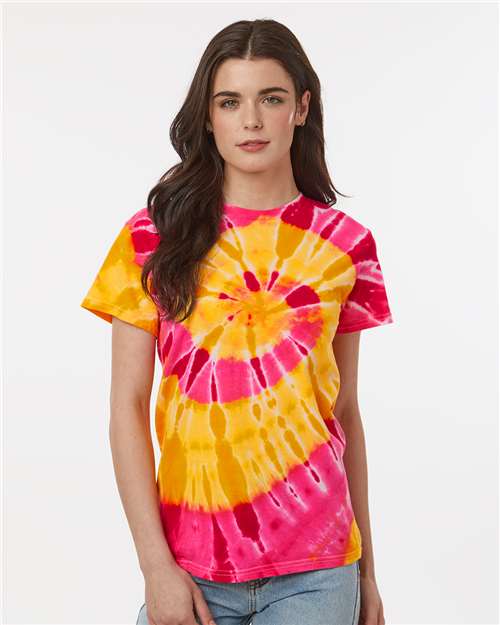 Typhoon Tie-Dyed T-Shirt - OnModelFront - B31514803 - Fiji