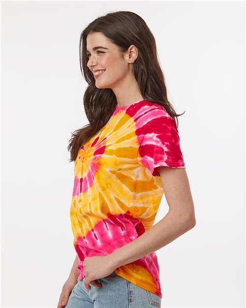 Typhoon Tie-Dyed T-Shirt - OnModelSide - B31514803 - Fiji