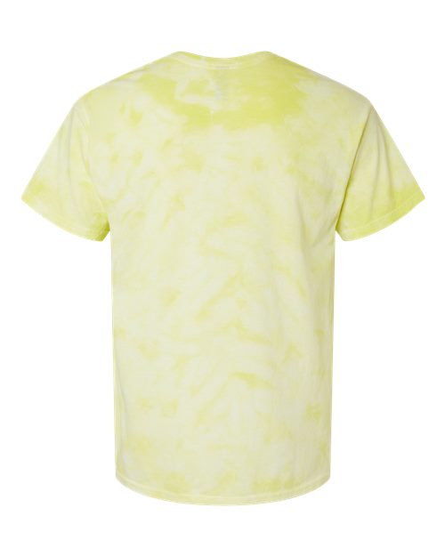 Crystal Tie-Dyed T-Shirt - Back - B16814183 - Citron