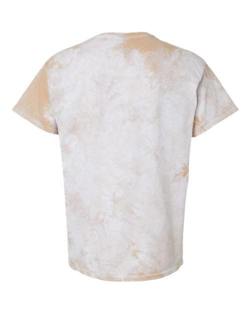 Crystal Tie-Dyed T-Shirt - Back - B16814203 - Sand