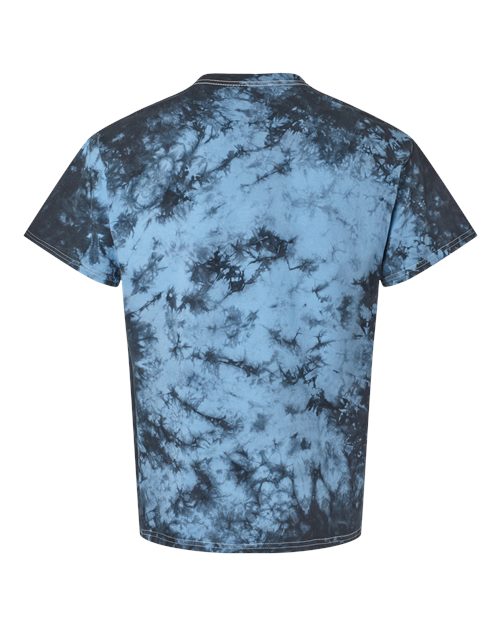 Crystal Tie-Dyed T-Shirt - Back - B16814263 - Black/ Columbia