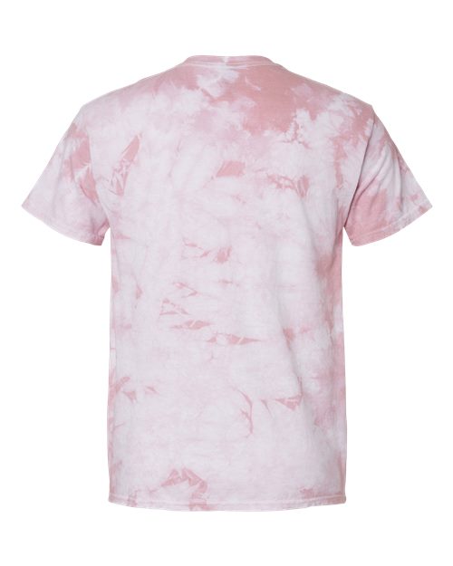Crystal Tie-Dyed T-Shirt - Back - B16814313 - Rose