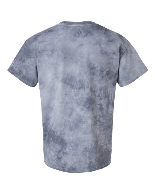 Crystal Tie-Dyed T-Shirt - Back - B16814353 - Silver