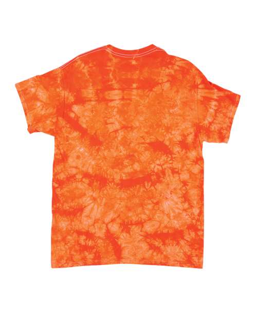 Crystal Tie-Dyed T-Shirt - Back - B16814643 - Orange