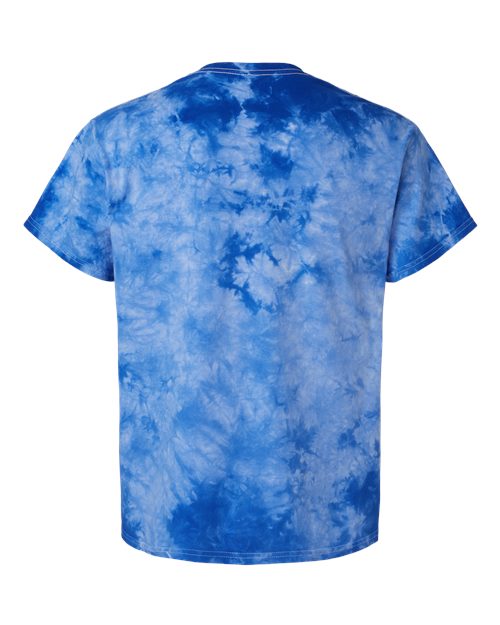 Crystal Tie-Dyed T-Shirt - Back - B16814753 - Royal
