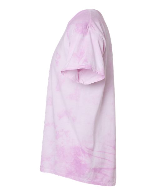 Crystal Tie-Dyed T-Shirt - DirectSide - B16814143 - Lilac