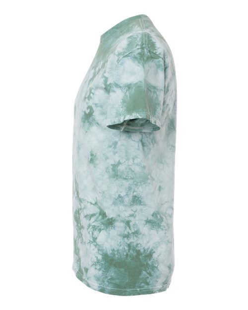 Crystal Tie-Dyed T-Shirt - DirectSide - B16814223 - Moss