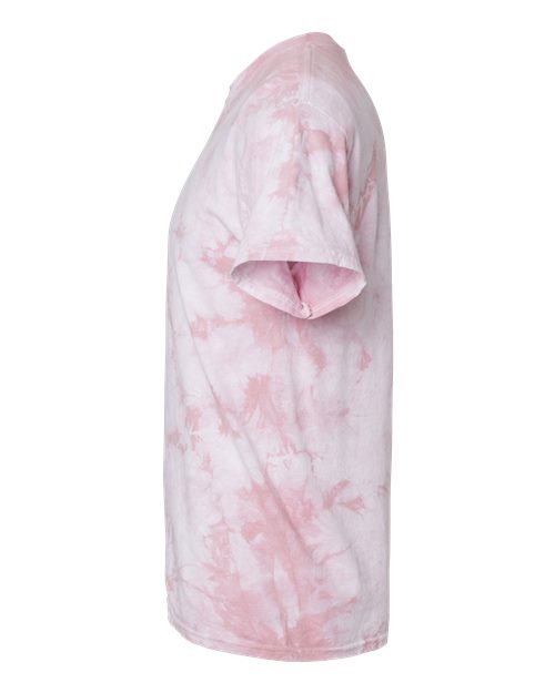Crystal Tie-Dyed T-Shirt - DirectSide - B16814313 - Rose