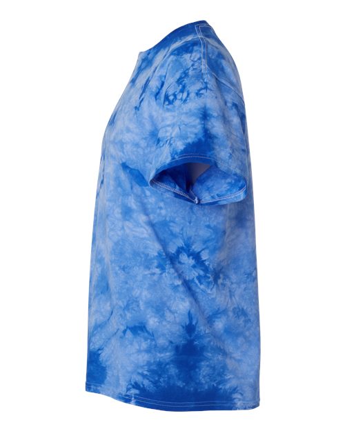 Crystal Tie-Dyed T-Shirt - DirectSide - B16814753 - Royal