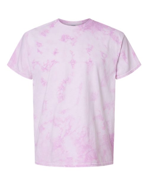 Crystal Tie-Dyed T-Shirt - Front - B16814143 - Lilac