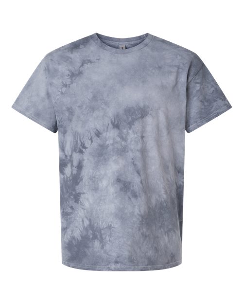 Crystal Tie-Dyed T-Shirt - Front - B16814357 - Silver