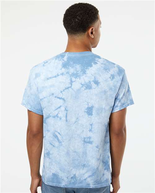 Crystal Tie-Dyed T-Shirt - OnModelBack - B16814983 - Manhattan