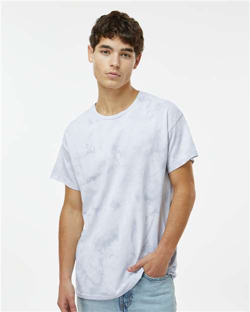 Crystal Tie-Dyed T-Shirt - OnModelFront - B16814283 - Moth