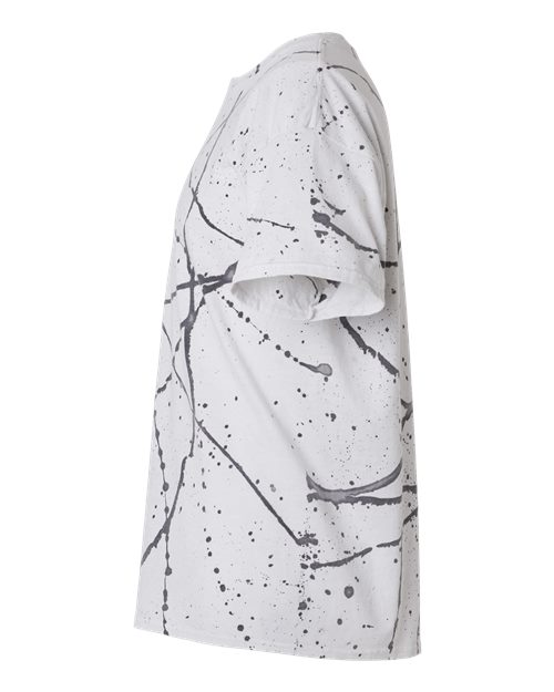 Splatter T-Shirt - DirectSide - B83814013 - White/ Black