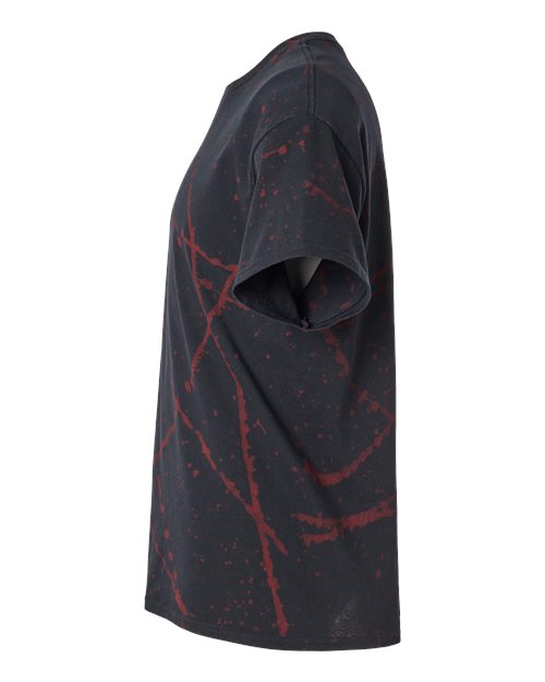 Splatter T-Shirt - DirectSide - B83814503 - Black/ Red