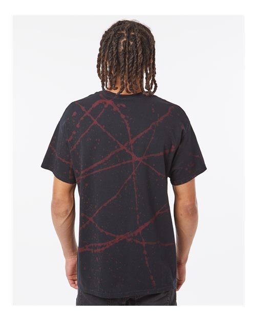 Splatter T-Shirt - OnModelBack - B83814503 - Black/ Red