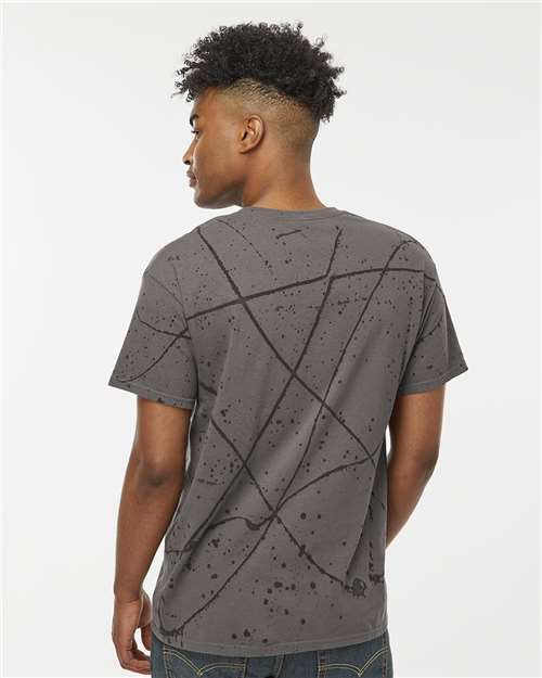 Splatter T-Shirt - OnModelBack - B83814683 - Erosion