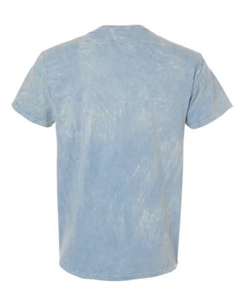 Mineral Wash T-Shirt - Back - B85014253 - Polar Blue