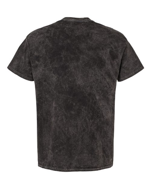 Mineral Wash T-Shirt - Back - B85014503 - Black