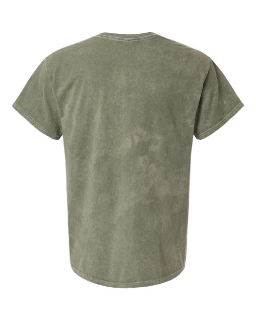 Mineral Wash T-Shirt - Back - B85014583 - Kale