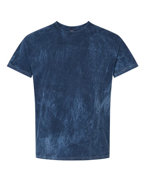 Mineral Wash T-Shirt - Front - B85014663 - Midnight