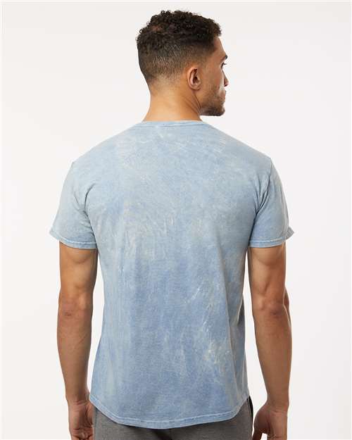 Mineral Wash T-Shirt - OnModelBack - B85014253 - Polar Blue