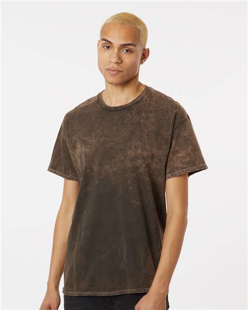 Mineral Wash T-Shirt - OnModelFront - B85014553 - Hounddog