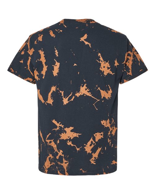 Bleach Wash T-Shirt - Back - B21514913 - Gobi